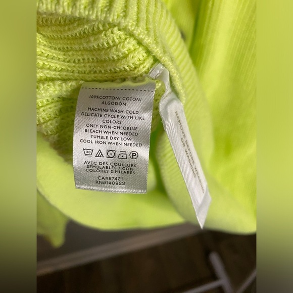 Loft Ribbed Henley sweater 100% cotton - Picture 3 of 7